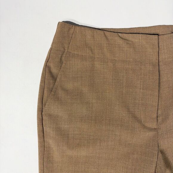 St. John Collection Beige Wide Leg Flare Pants Pockets Lagenlook Women Size 6 - Picture 6 of 16